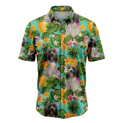 Tropical Pineapple Tibetan Terrier H137061 Hawaiian Shirt