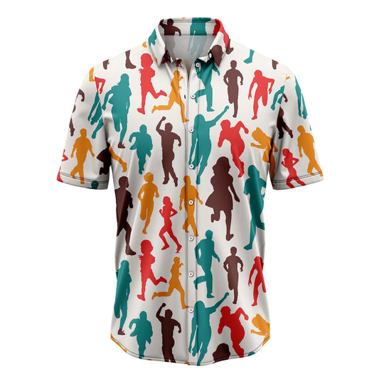 I'm A Running Aholic H147003 Hawaiian Shirt