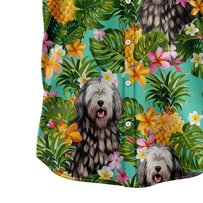 Tropical Pineapple Bergamasco H137063 Hawaiian Shirt