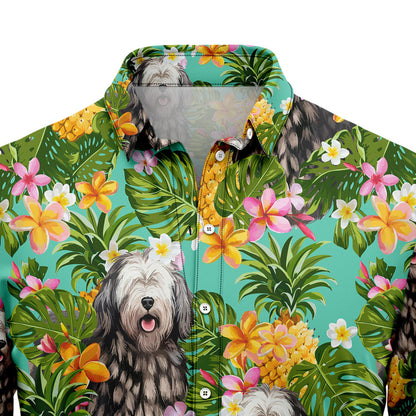 Tropical Pineapple Bergamasco H137063 Hawaiian Shirt