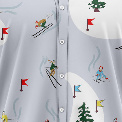 I'm A Skiing Aholic H147005 Hawaiian Shirt