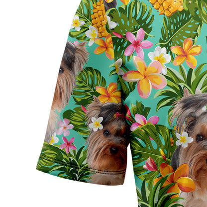 Tropical Pineapple Australian Silky Terrier H137066 Hawaiian Shirt