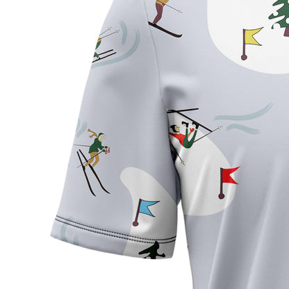 I'm A Skiing Aholic H147005 Hawaiian Shirt