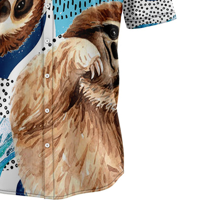 Awesome Sloth TG5806 Hawaiian Shirt