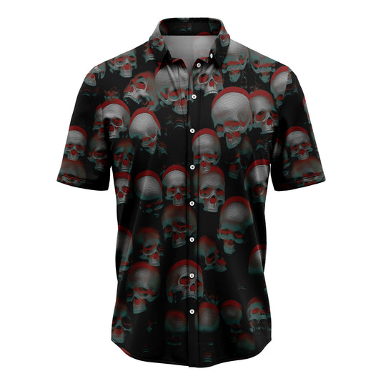 Skull Illusion G5806 Hawaiian Shirt