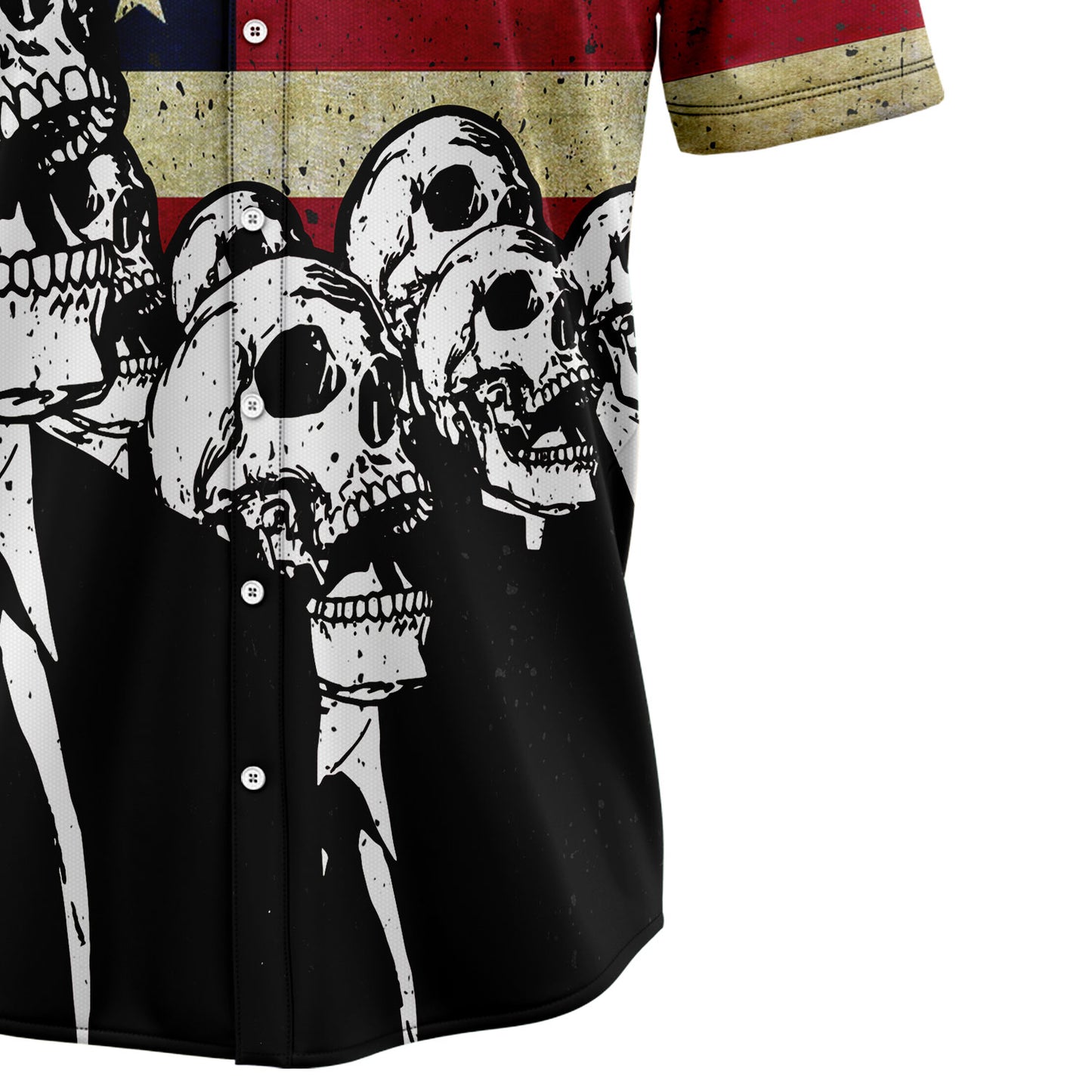 Skull USA T0508 Hawaiian Shirt
