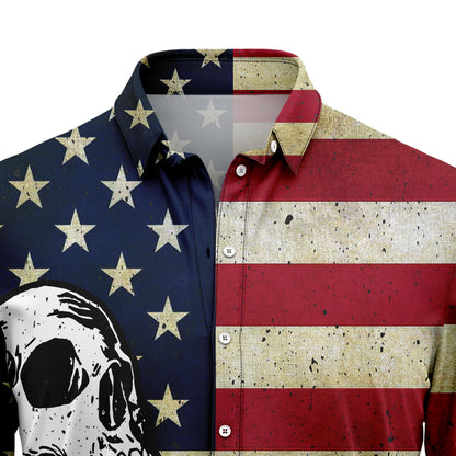 Skull USA T0508 Hawaiian Shirt