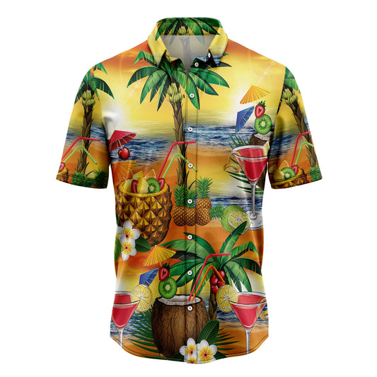 Paradise Cosmopolitan Cocktail G5806 Hawaiian Shirt