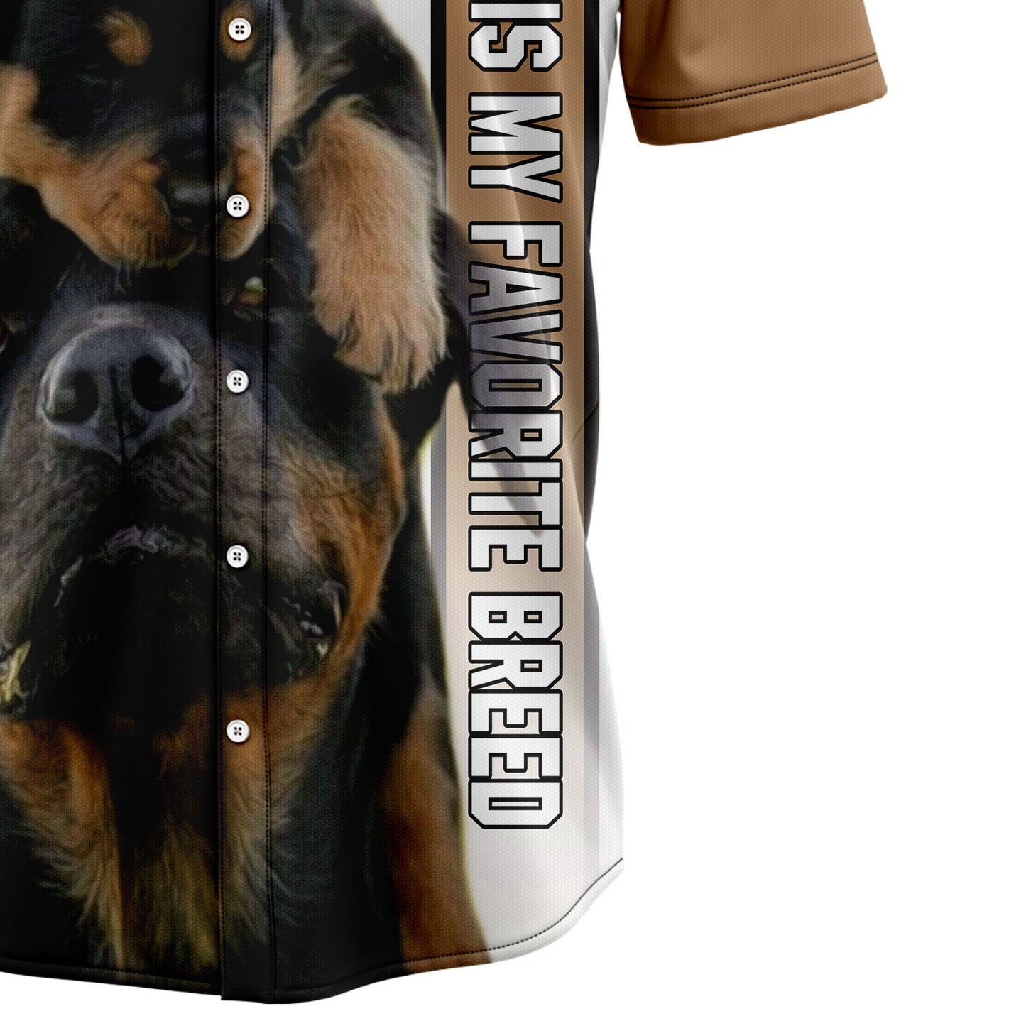 Rottweiler Is My Favorite Breed G5806 Hawaiian Shirt
