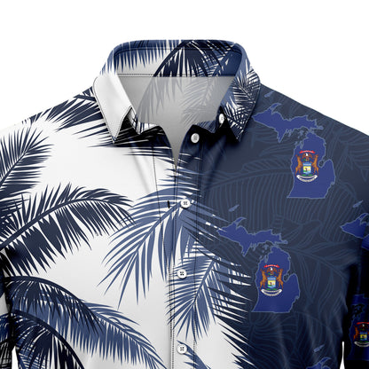 Michigan H5832 Hawaiian Shirt
