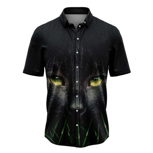 Black Cat Eyes G5805 Hawaiian Shirt