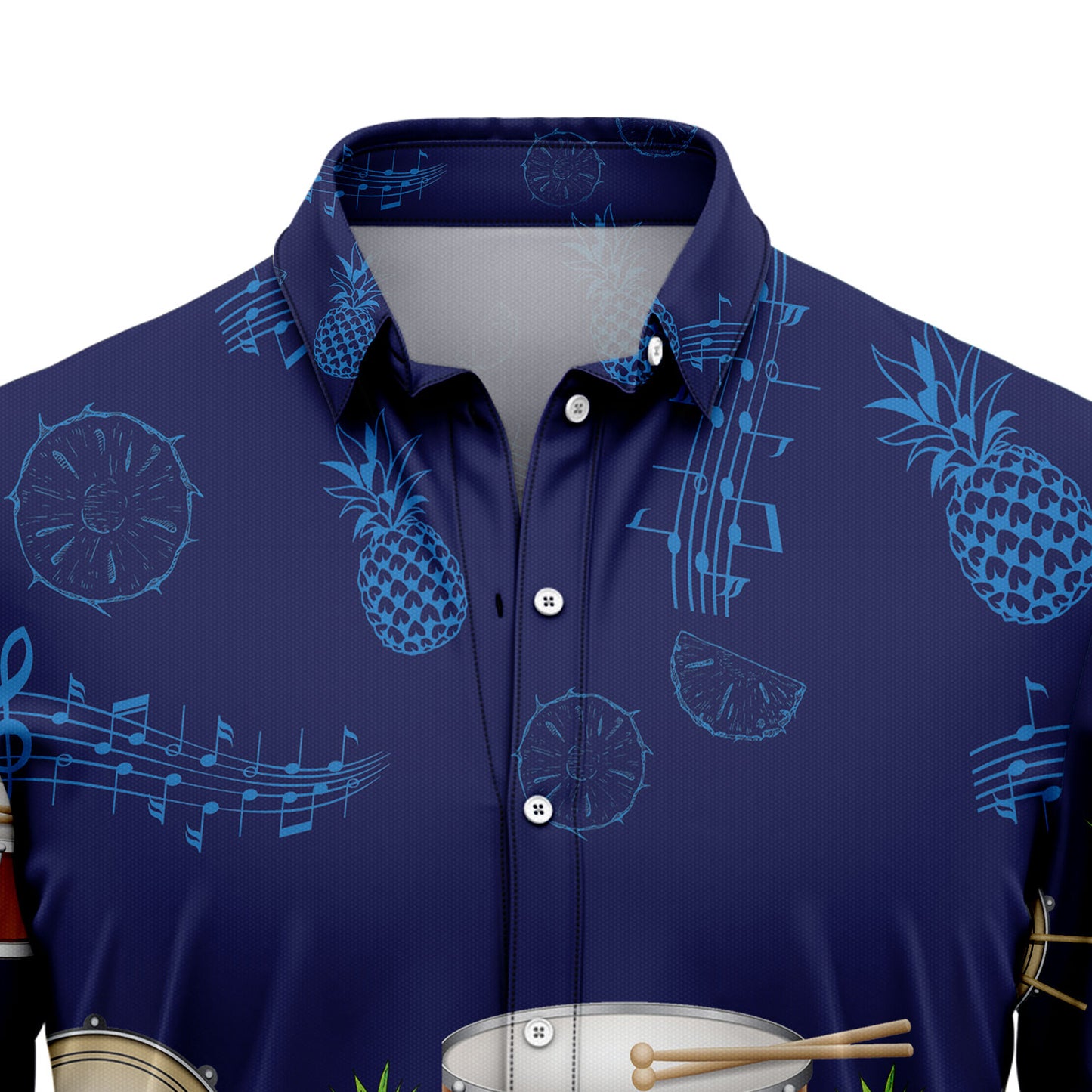 Snare Drum Musical Instrument G5805 Hawaiian Shirt