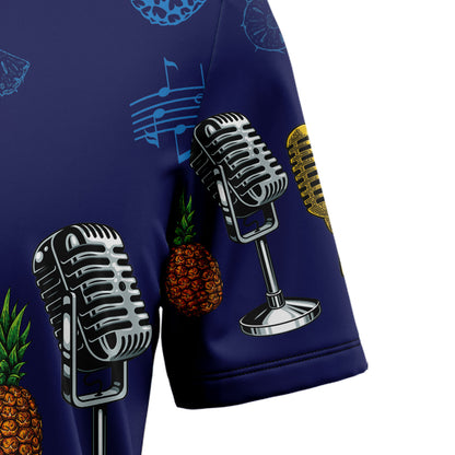 Microphone Musical Instrument G5805 Hawaiian Shirt