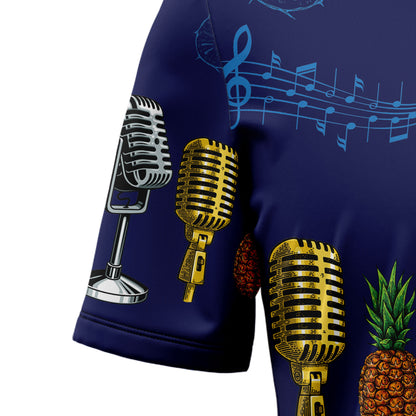 Microphone Musical Instrument G5805 Hawaiian Shirt