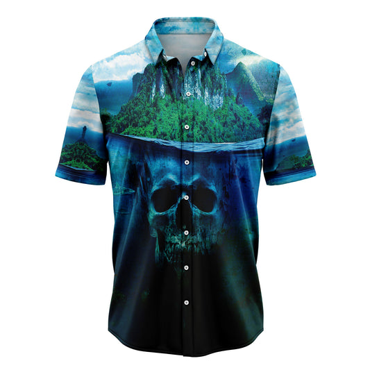 Skull Deep Water T0708 Hawaiian Shirt