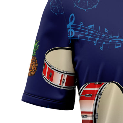 Bass Drum Musical Instrument G5805 Hawaiian Shirt