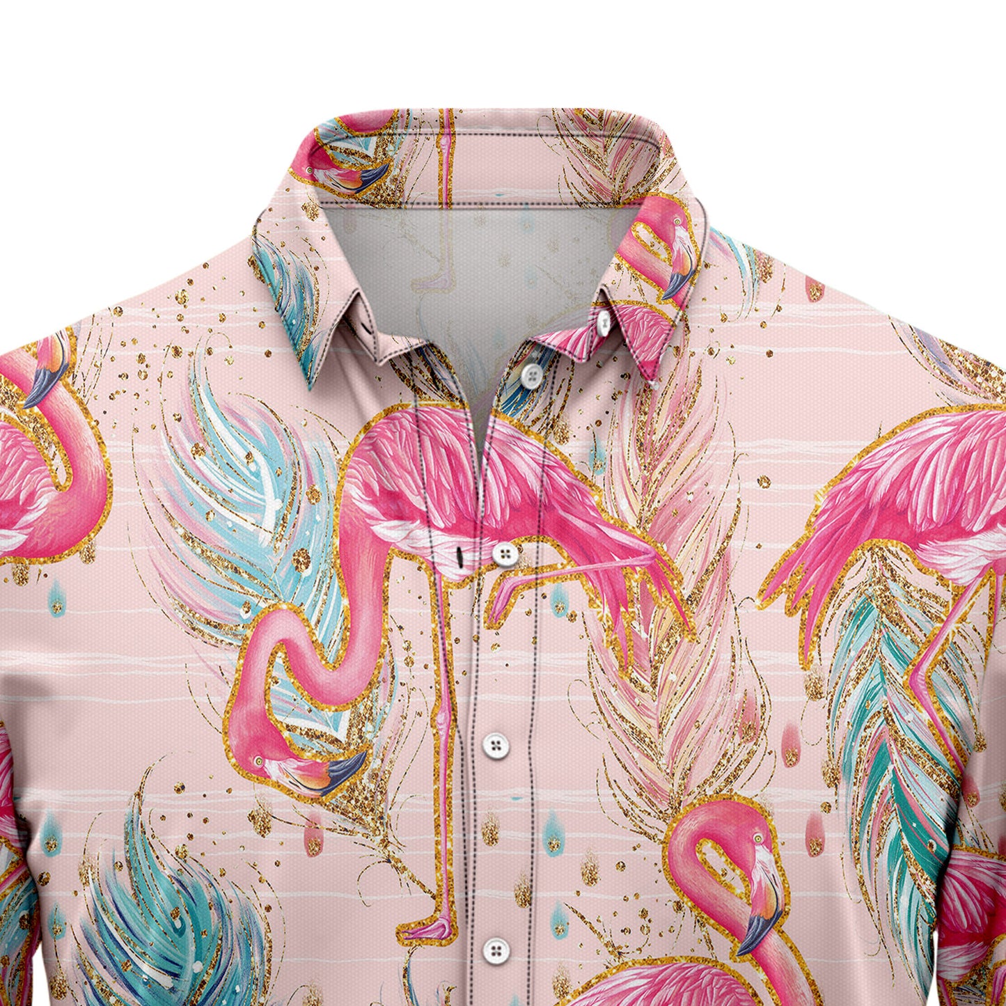 Flamingo Boho Feather H5803 Hawaiian Shirt