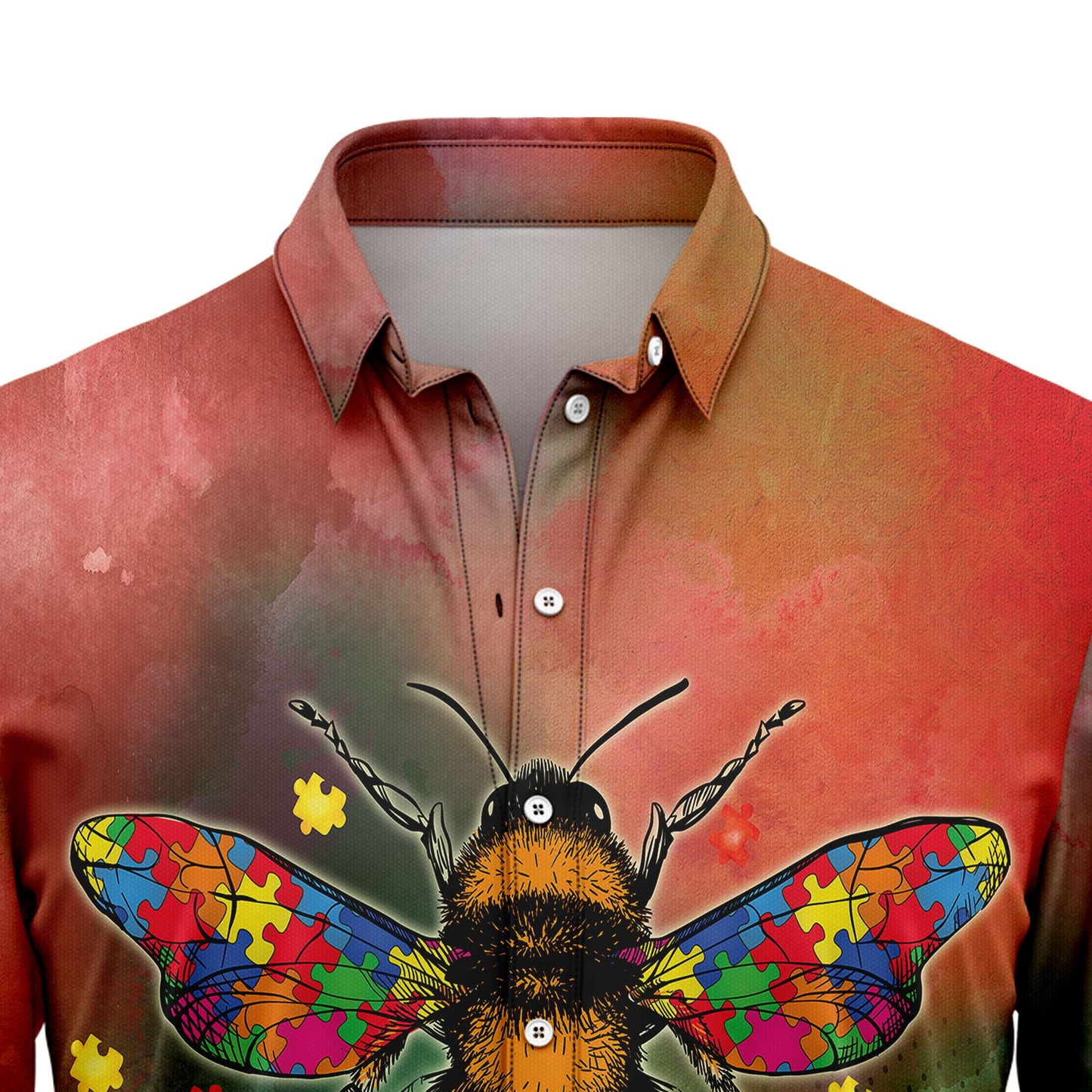 Bee Autism T0408 Hawaiian Shirt
