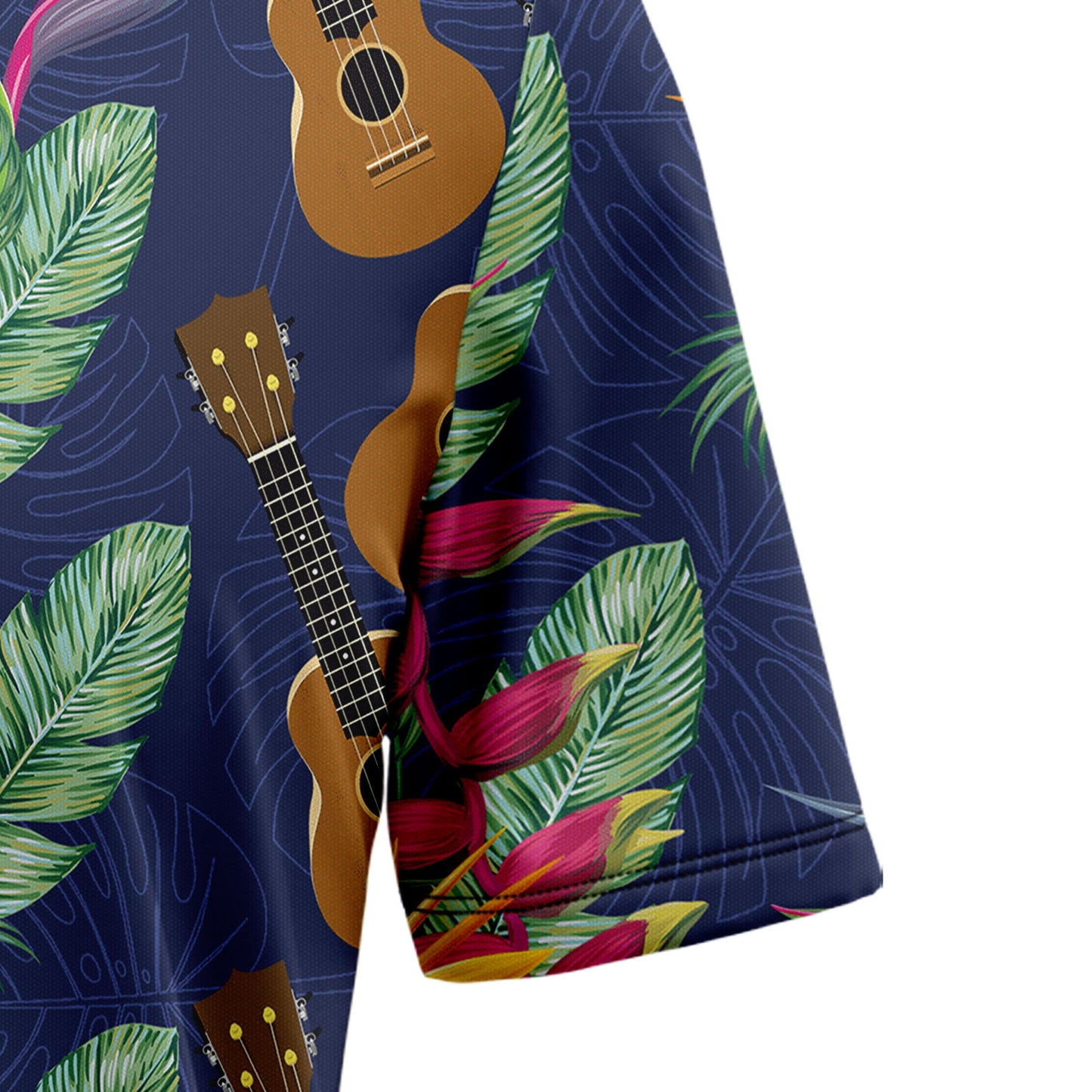 Tropical Ukulele H4819  Hawaiian Shirt
