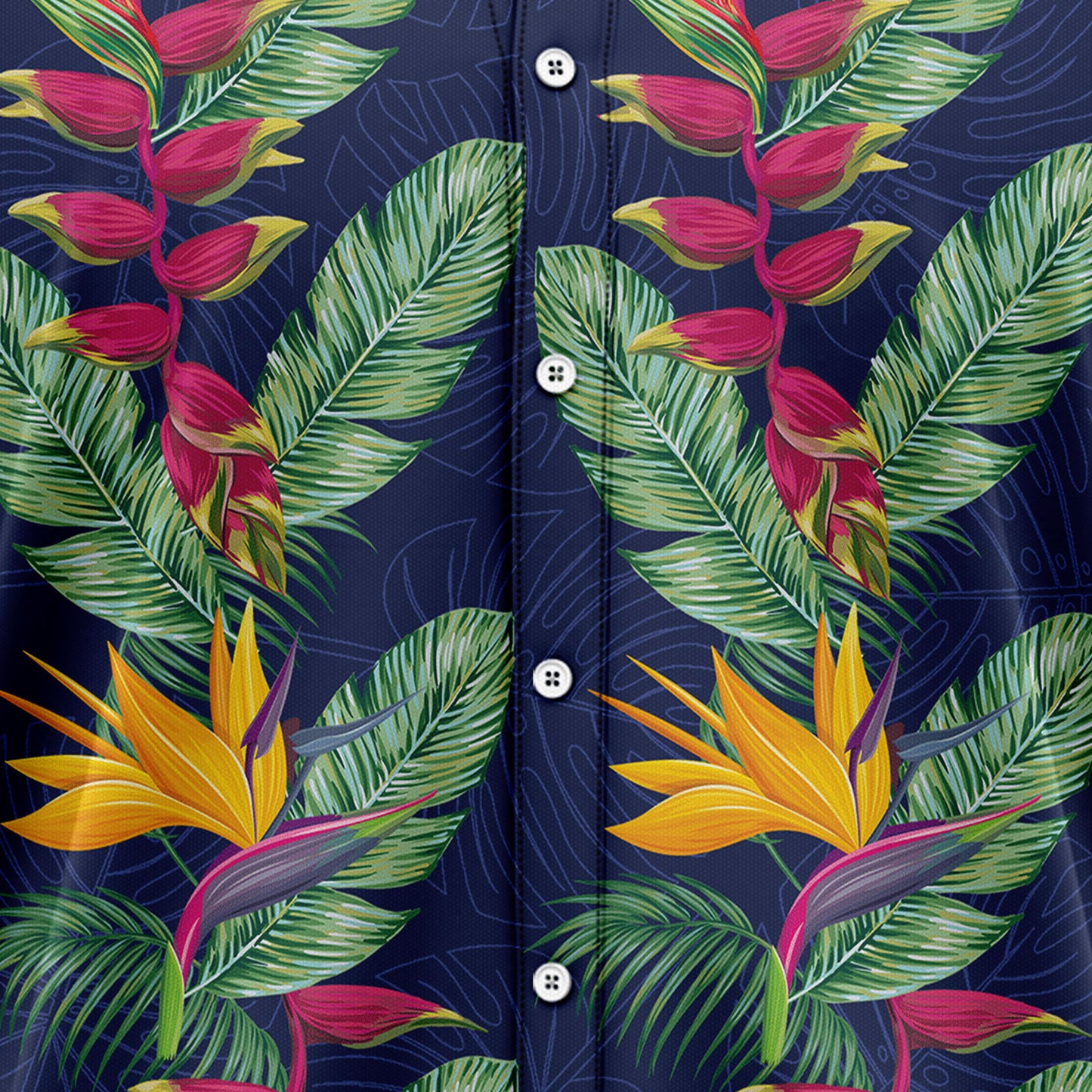 Tropical Ukulele H4819  Hawaiian Shirt