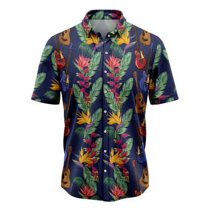 Tropical Guitar H4818 Hawaiian Shirt
