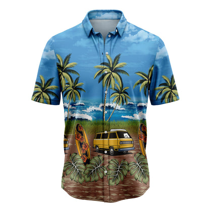 Tropical Camping Car H4805 Hawaiian Shirt