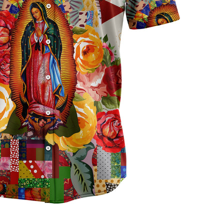 Beautiful Lady Of Guadalupe H4835 Hawaiian Shirt