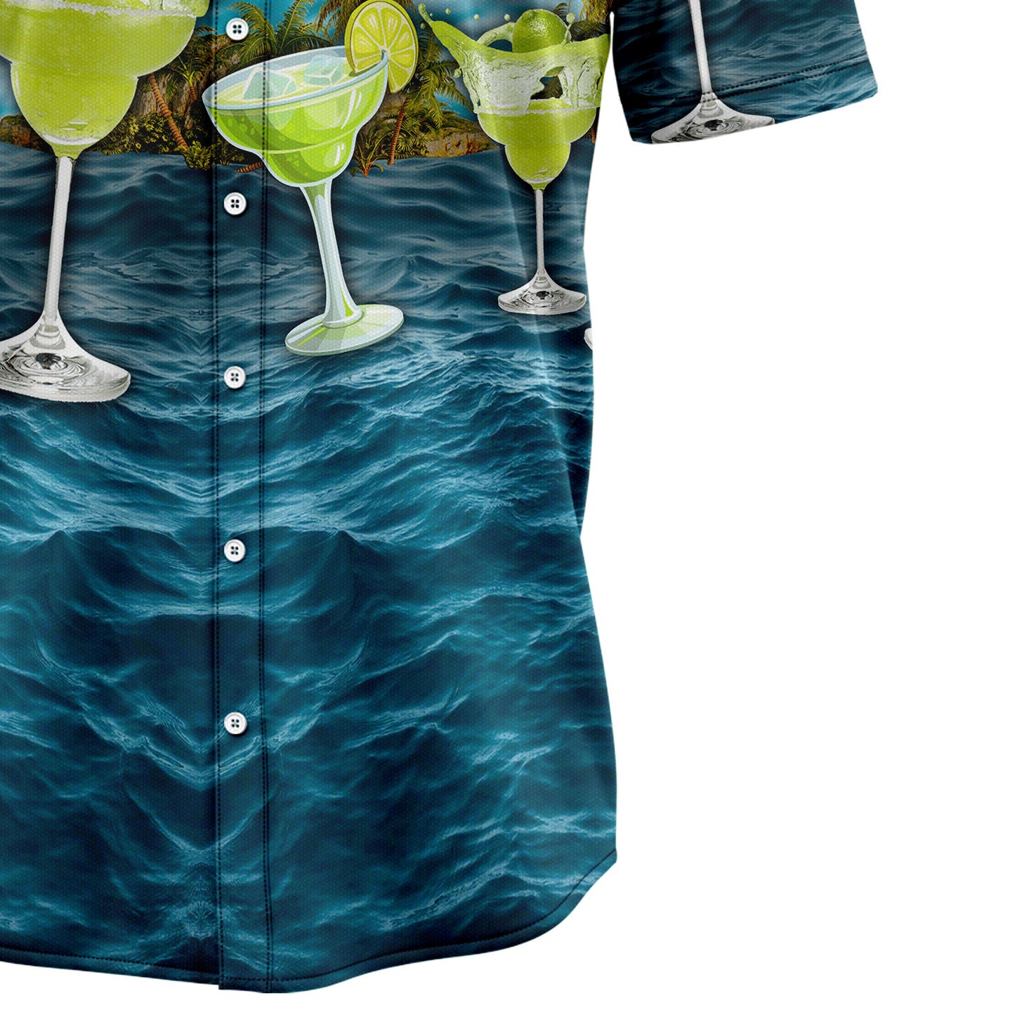 Margarita Blue Ocean H4812 Hawaiian Shirt