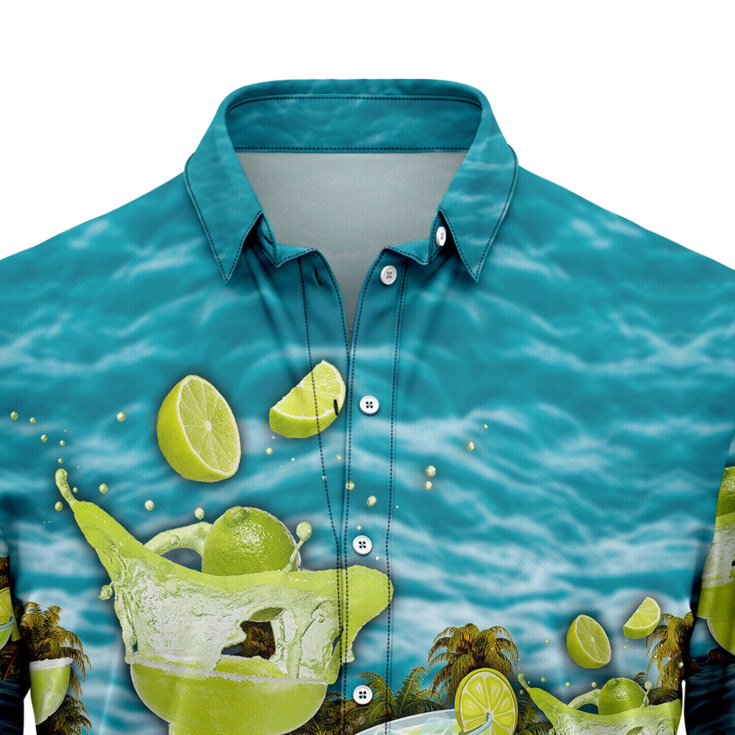 Margarita Blue Ocean H4812 Hawaiian Shirt
