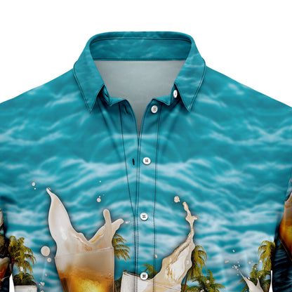 Beer Blue Ocean H4811 Hawaiian Shirt