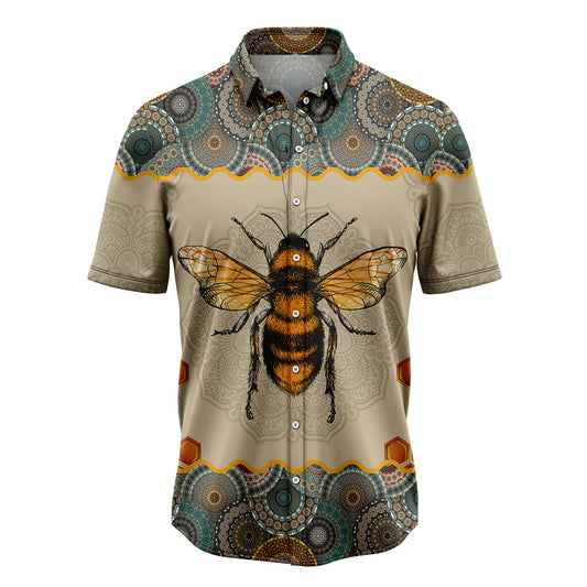 Bee Mandala TY0408 Hawaiian Shirt