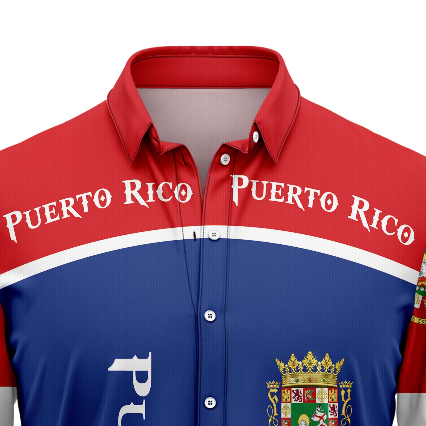 Puerto Rico Latino American G5804 Hawaiian Shirt