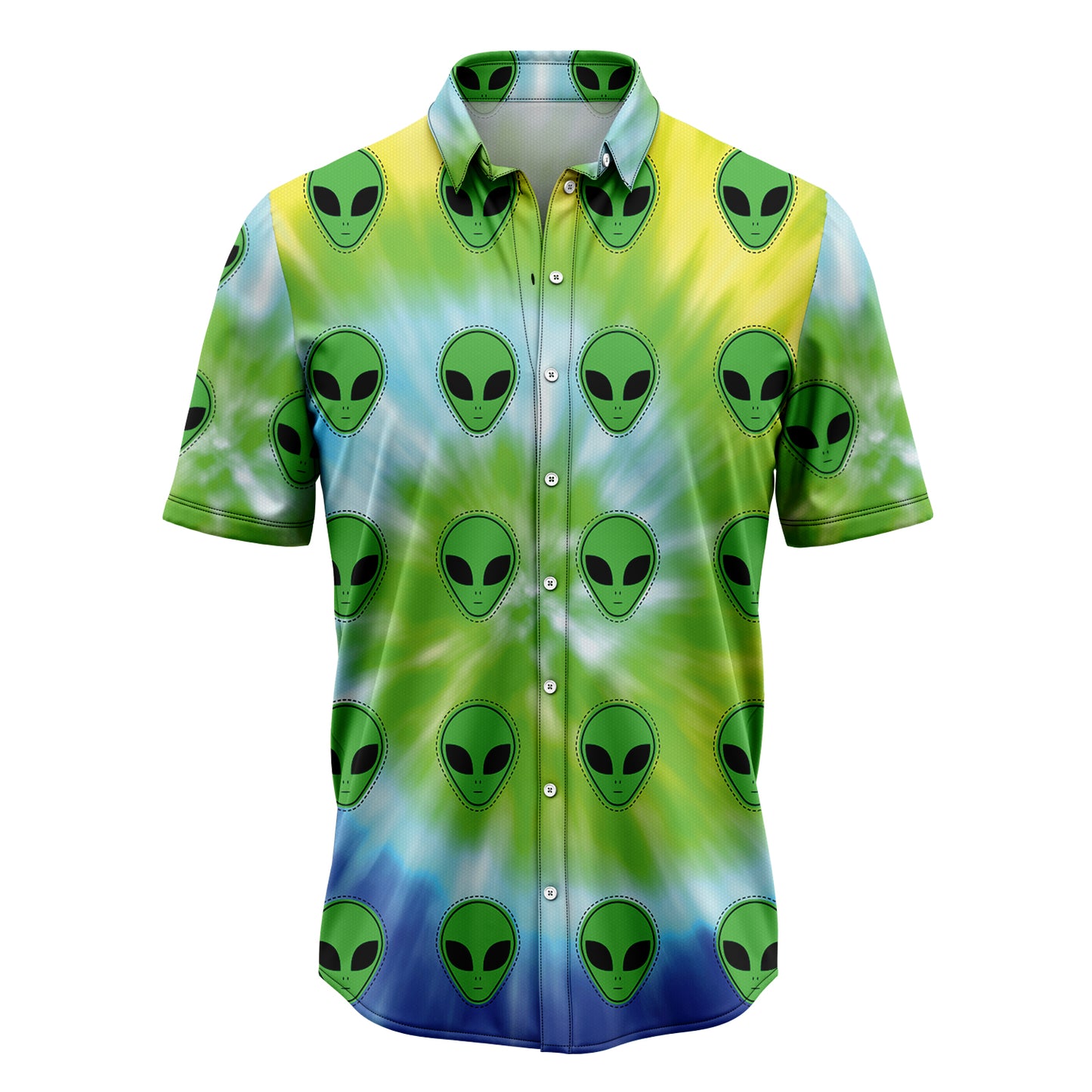 Alien Tiedye TG5714 Hawaiian Shirt