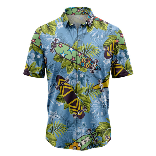 Skateboard Tropical G5714 Hawaiian Shirt