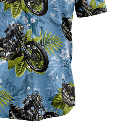 Motorbike Tropical G5714 Hawaiian Shirt
