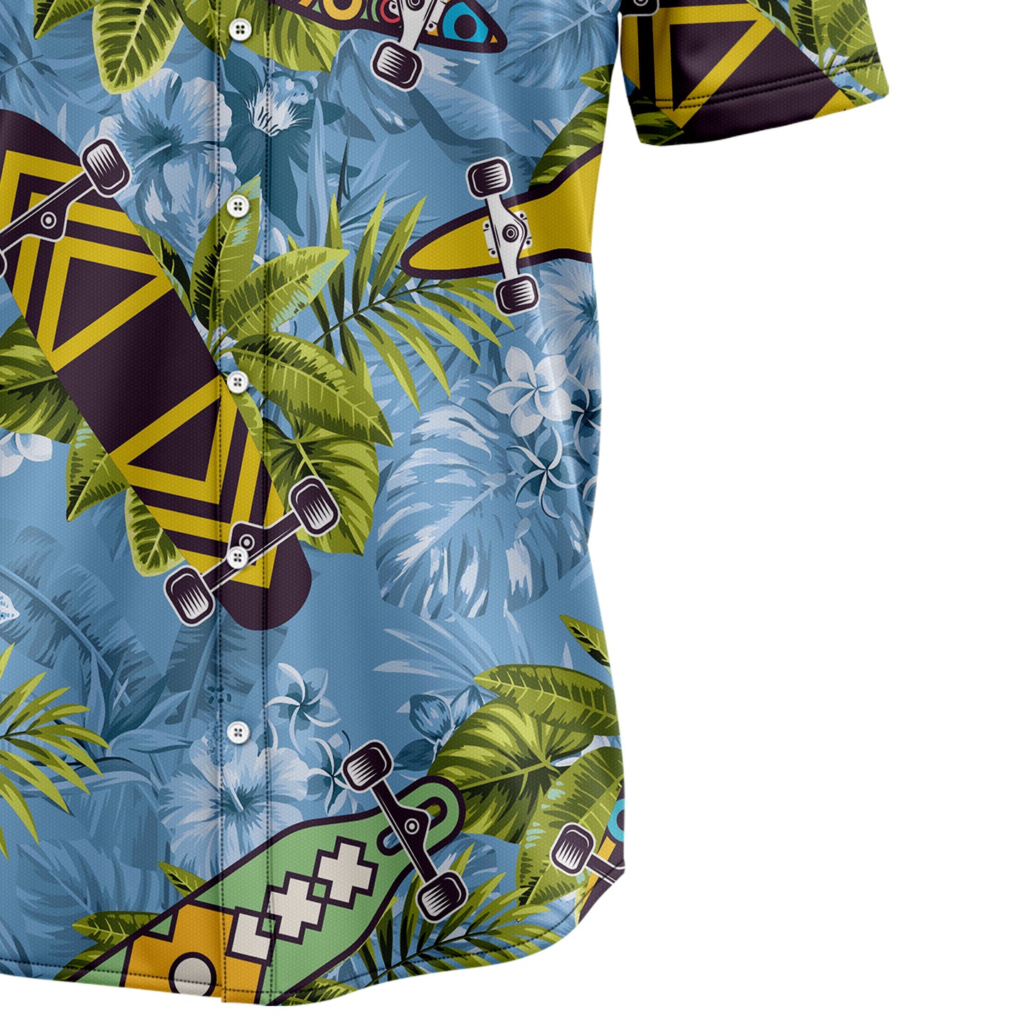 Skateboard Tropical G5714 Hawaiian Shirt