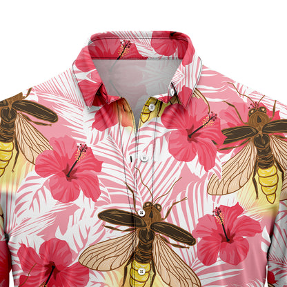 Firefly Tropical Flowers Hibiscus H137052 Hawaiian Shirt