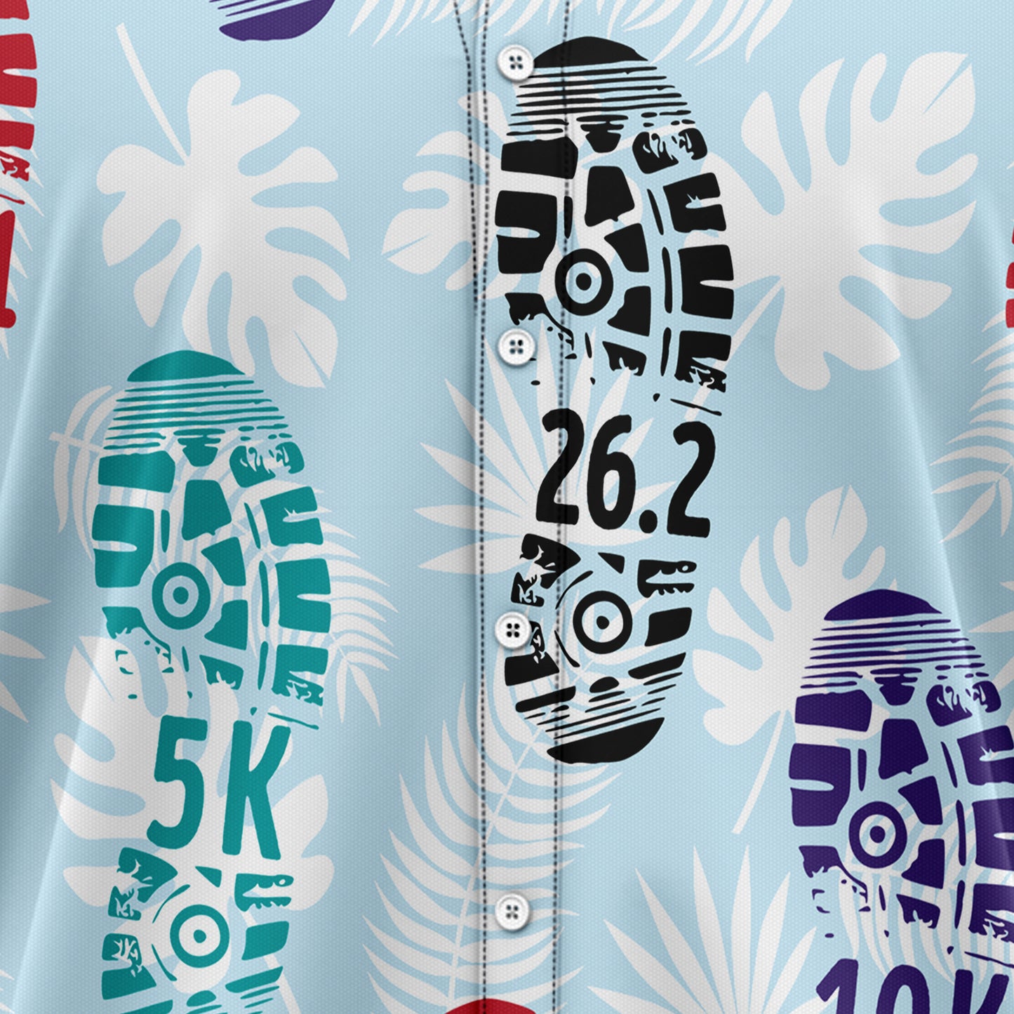 Shoes Print Marathon G5714 Hawaiian Shirt