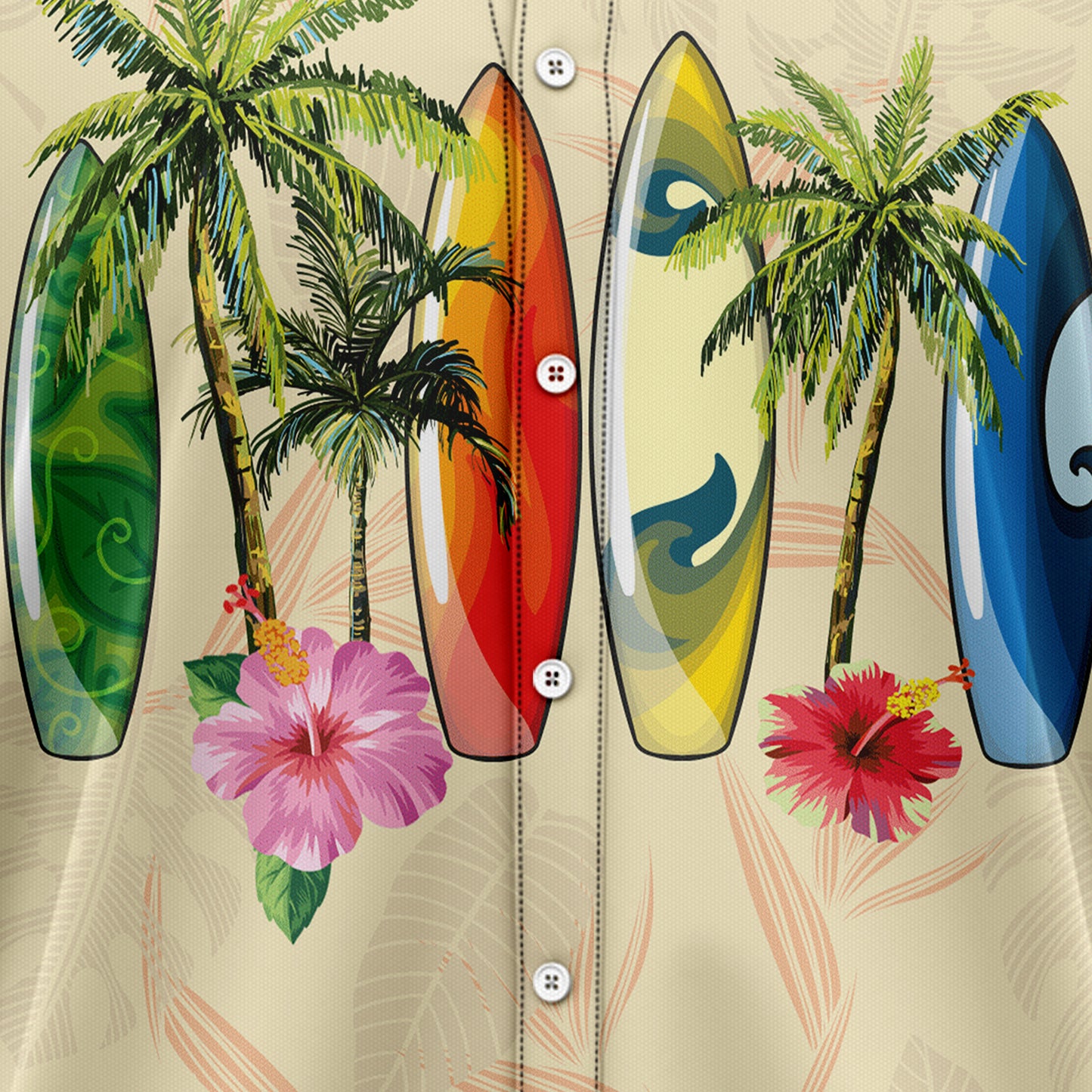 Hangover Surfboard G5714 Hawaiian Shirt