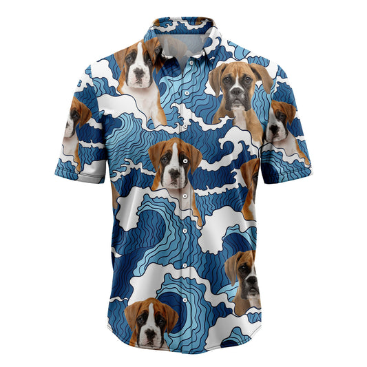 Boxer Wave H3809 Hawaiian Shirt