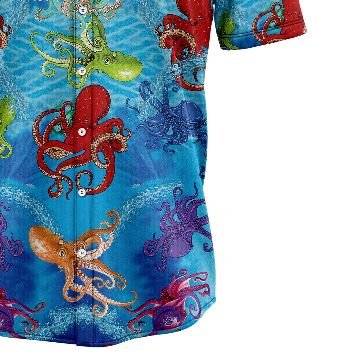 Octopus Ocean T0308 Hawaiian Shirt