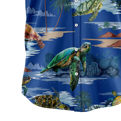 Amazing Turtle G5804 Hawaiian Shirt