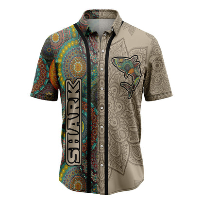 Shark Mandala T3107 Hawaiian Shirt