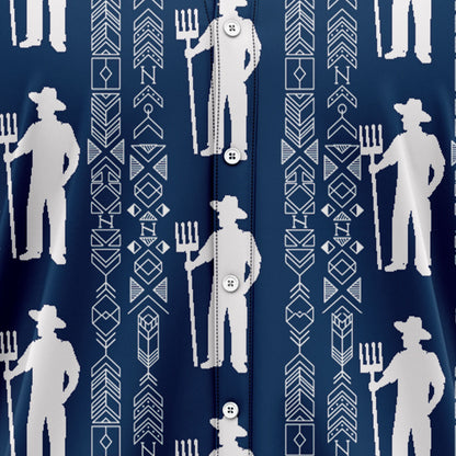 Farmer Pattern TG5731 Hawaiian Shirt