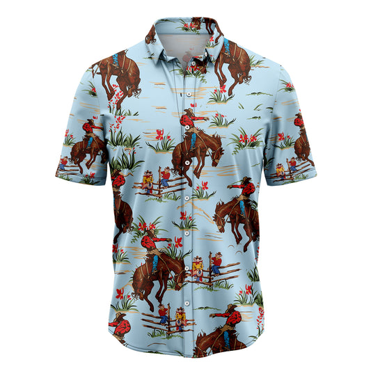 Awesome Western Cowboy G5713 Hawaiian Shirt