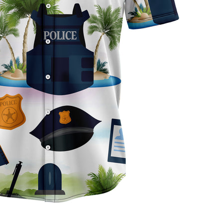 Police On Vacation G5714 Hawaiian Shirt