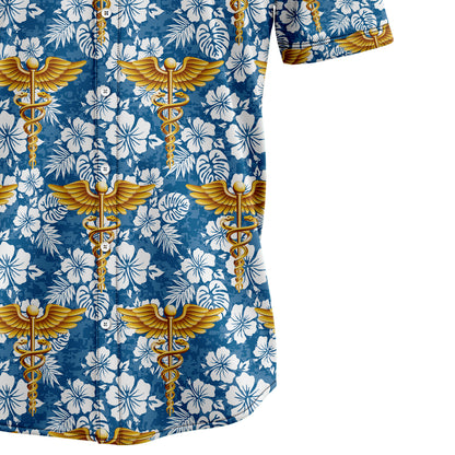 Nurse Tropical D1307 Hawaiian Shirt