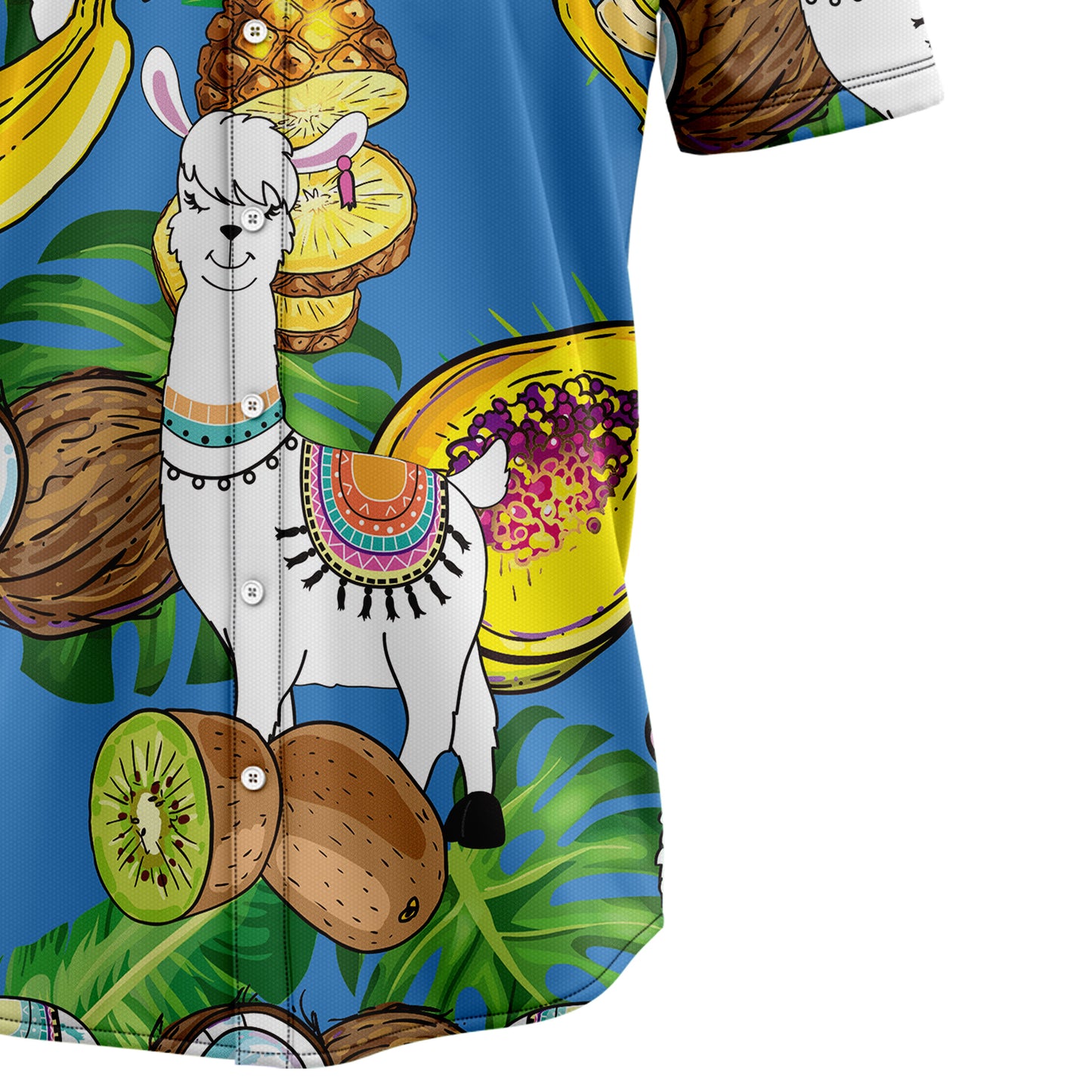 Llama Love Fruit G5714 Hawaiian Shirt