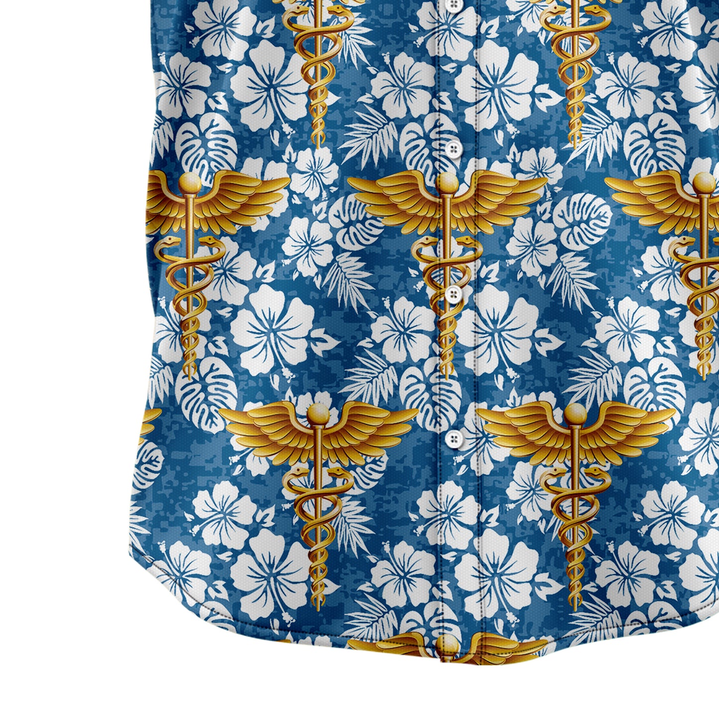 Nurse Tropical D1307 Hawaiian Shirt