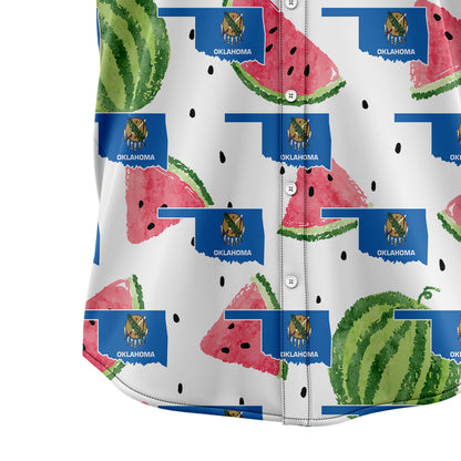 Oklahoma Watermelon H107007 Hawaiian Shirt